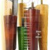 4x WOOD REPLACEMENT FURNITURE CHAIR LEG M10(10mm) TAPERED SETTEE FEET 150mm HIGH - Image 9