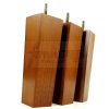 Square Wood Legs Replacement Furniture Feet 100 - 240mm High M8 Dark Oak - Image 5