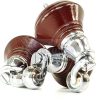 4 Wooden Furniture Sofa Legs & Castors M8(8mm) Replacment Chair Feet 120mm High - Image 23