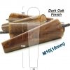 4x WOOD REPLACEMENT FURNITURE CHAIR LEG M10(10mm) TAPERED SETTEE FEET 150mm HIGH - Image 16