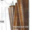 4x WOOD REPLACEMENT FURNITURE CHAIR LEG M10(10mm) TAPERED SETTEE FEET 150mm HIGH - Image 17