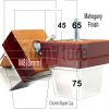 4x Wood Furniture Sofa Leg M8 Replacement Chair, Settee Feet & Slipper Cup 75mm - Image 12