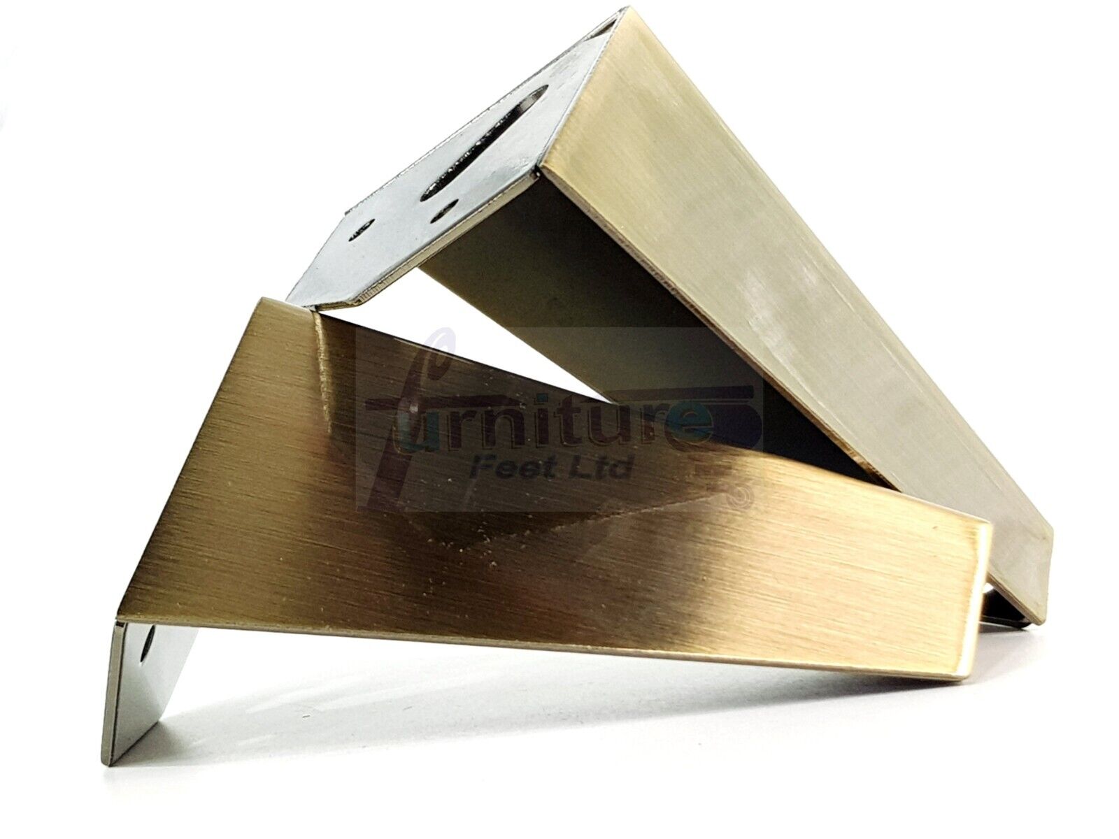 Brushed brass discount sofa legs