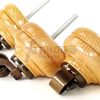 4  Wood Feet Natural Turned Furniture Antique Castor Leg Chair Stool Sofas M8 - Image 7