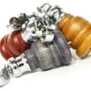 4x WOOD FURNITURE LEGS M8 REPLACEMENT CHROME CAULDRON CASTOR FEET 165mm HIGH - Image 7