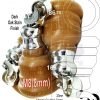 4x WOOD FURNITURE LEGS M8 REPLACEMENT CHROME CAULDRON CASTOR FEET 165mm HIGH - Image 32