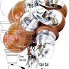 4 Turned Wood Castor Legs 150mm High Chair Beds Sofa Furniture Feet Dark Oak M8 - Image 23