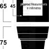 4x Wood Furniture Sofa Leg M8 Replacement Chair, Settee Feet & Slipper Cup 75mm - Image 3