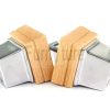 4x Wood Furniture Sofa Leg M8 Replacement Chair, Settee Feet & Slipper Cup 75mm - Image 6