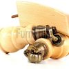 2x Wooden Castor Furniture Sofa Legs & 2x Curved M8 Chair Settee Feet 160mm High - Image 19