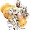 4x Wooden Furniture Sofa Legs M8 Castor Replacment Chair Settee Feet 150mm High - Image 22