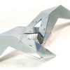 4 Silver Chrome Metal Legs 100mm High Replacement Feet Cabinet Sofa Chair Stool - Image 7