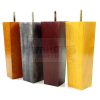 Square Wood Legs Replacement Block Furniture Feet 100 - 240mm High M8 Natural - Image 13