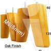 4x WOOD FURNITURE CHAIR LEGS M8(8mm) REPLACEMENT SOFA / SETTEE FEET 135mm HIGH - Image 21