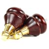 4x WOODEN FURNITURE LEGS M8 REPLACEMENT FEET WITH MULTIPLE CASTORS 150mm HIGH - Image 7