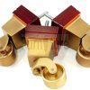 4x Wood Furniture Sofa Legs M8 Replacement Chair, Settee Feet & Castors 117mm - Image 10