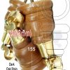 4x WOOD FURNITURE SOFA LEGS M8(8mm) REPLACEMENT CHAIR WITH CASTORS 165mm HIGH - Image 11