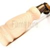 4x Turned Wood Furniture Castor Leg M8 Replacement Feet Chairs Stools Sofa 250mm - Image 4