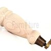 4x Turned Wood Furniture Castor Leg M8 Replacement Feet Chairs Stools Sofa 250mm - Image 10
