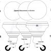 4x Wooden Furniture Sofa Legs M8 Castor Replacment Chair Settee Feet 125mm High - Image 3