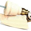 SOLID RAW WOOD BRASS CASTOR FURNITURE CHAIR LEGS M8(8mm) SOFA FEET 155mm HIGH - Image 8
