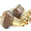 4x Wooden Furniture Sofa Legs M8 Castor Replacment Chair Settee Feet 125mm High - Image 12