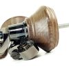 4x Wooden Furniture Sofa Legs M8 Castor Replacment Chair Settee Feet 125mm High - Image 15
