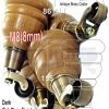 4x SOLID WOOD FURNITURE LEGS M8 REPLACEMENT ANTIQUE BRASS CASTOR FEET 155mm HIGH - Image 32