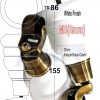 4x SOLID WOOD FURNITURE LEGS M8 REPLACEMENT ANTIQUE BRASS CASTOR FEET 155mm HIGH - Image 36