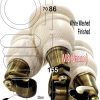 4x SOLID WOOD FURNITURE LEGS M8 REPLACEMENT ANTIQUE BRASS CASTOR FEET 155mm HIGH - Image 37